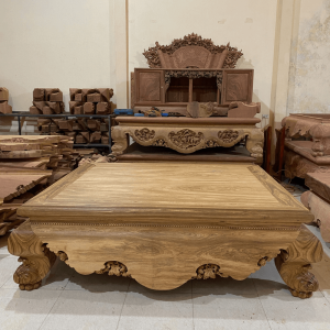 sập gỗ gụ lào
