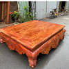 sập trơn gỗ hương đá 1m8x2m2