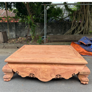sập trơn tứ diên hương đá 1m8x2m2