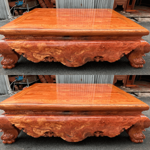 sập gỗ hương đá kích thước 1m6x2m