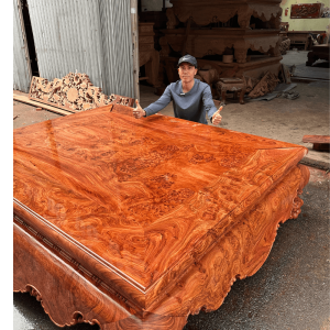 mặt sập hương đá vân nu
