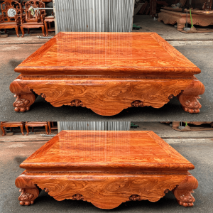 sập trơn gỗ hương đá 1m8x2m2