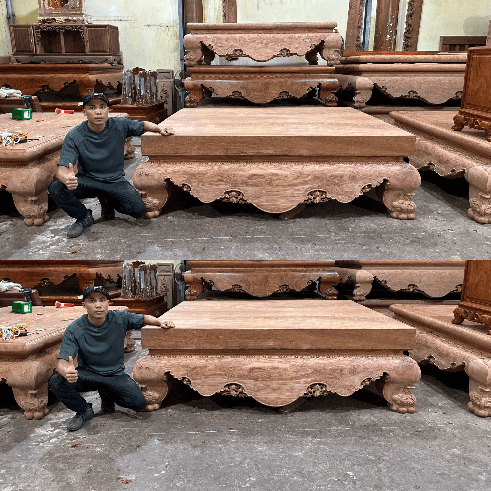 sap-chieu-ngua-nguyen-khoi-go-huong-da-1m8-2m2 (3) (1) sập chiếu ngựa nguyên khói gỗ hương đá