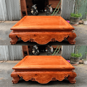 sập trơn gỗ hương đá 1m8x2m2