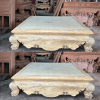 sập trơn gỗ gụ lào 1m8x2m2